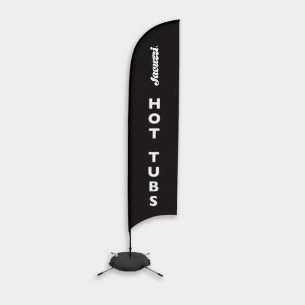 Jacuzzi® Hot Tubs Feather Flag